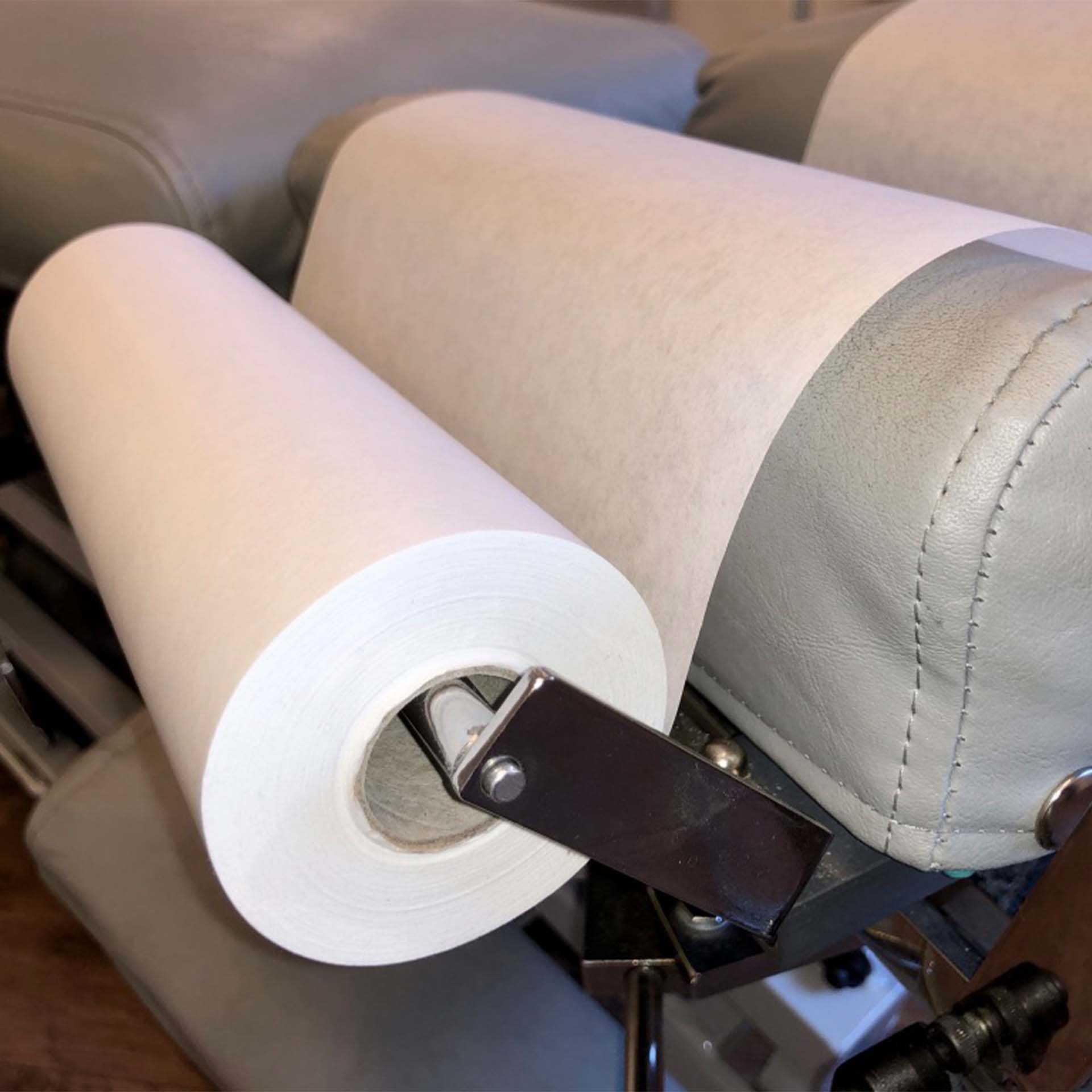 Headrestpaper (Liegenpapier, kleine Hülse)